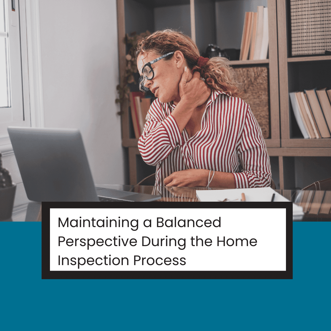 Maintaining a Balanced Perspective During the Home Inspection Process Blog Maintaining a Balanced Perspective During the Home Inspection Process